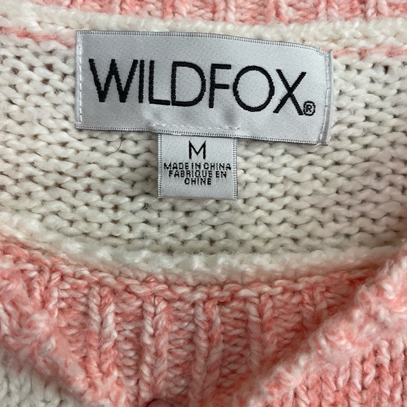 Wildfox Fox Sable Rose Sweater - Picture 2 of 2